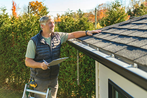 Professional Storm Damage Roof Repair technician working in Deep Run, NC